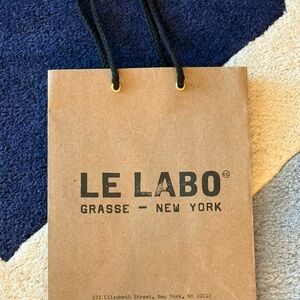 Le Labo Classic Brown Paper Bag Thick Fabric Handles
